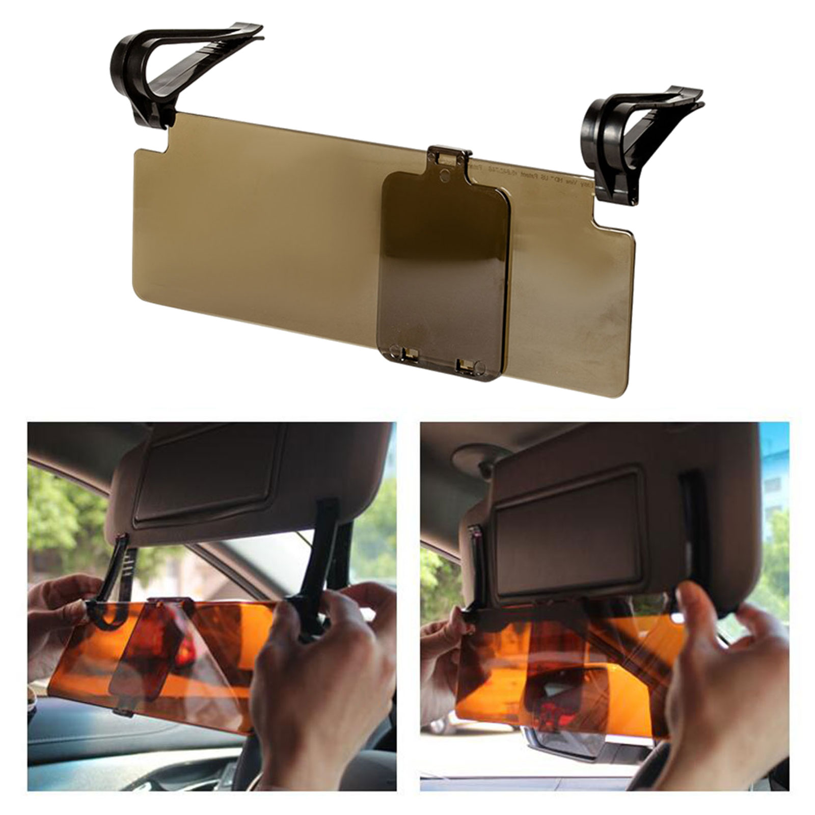 Car Accessories For Night Driving - Extension de pare-soleil Anti-éblouissement 2 en