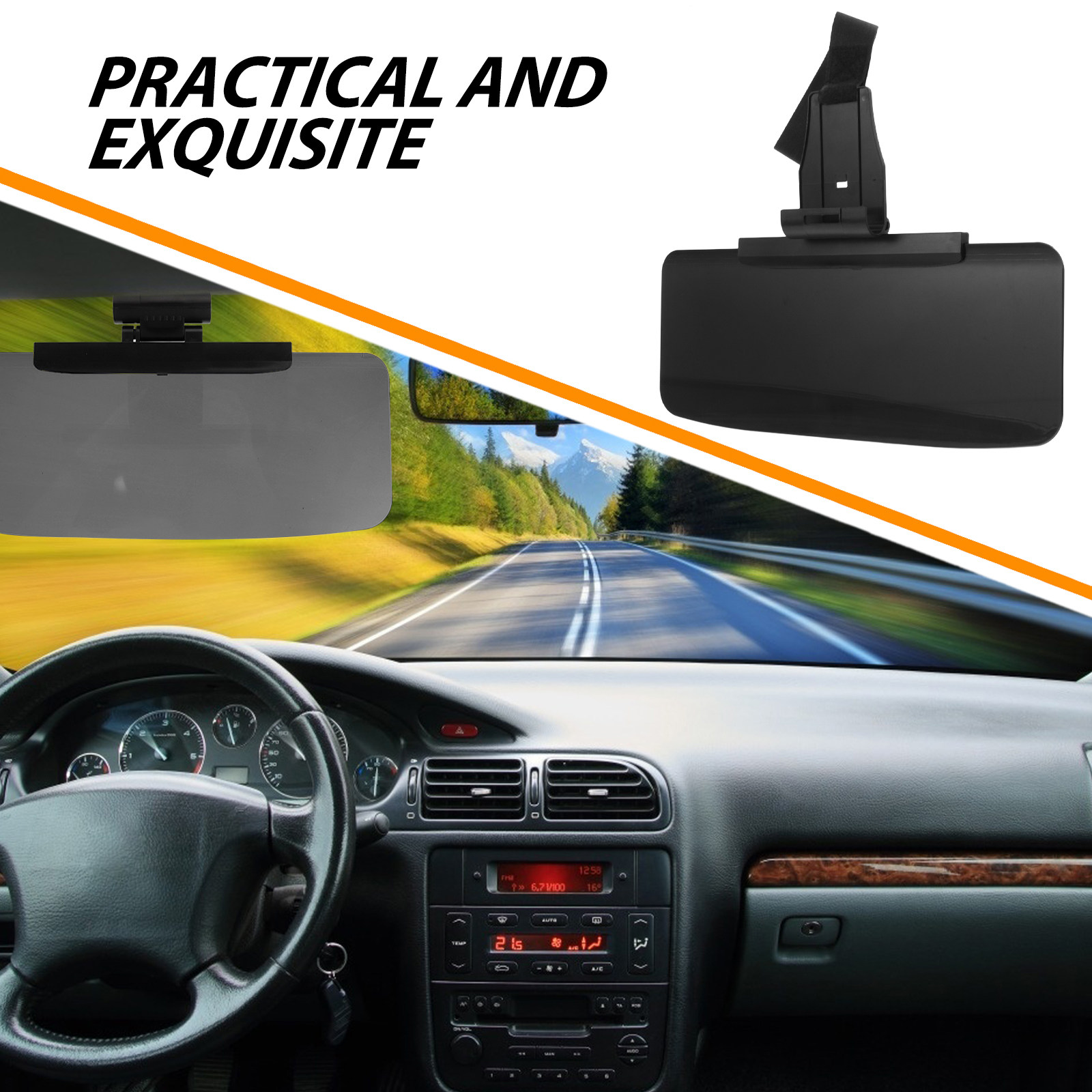 Car Accessories For Night Driving - Pare-soleil de voiture extensible, vision nocturne,