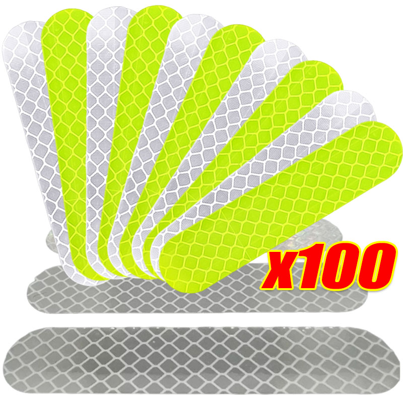 Car Accessories For Night Driving - Autocollants réfléchissants pour casque, avertissement de