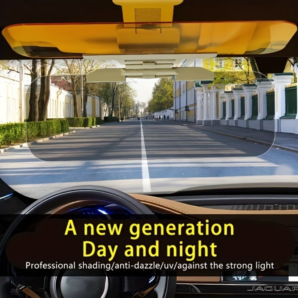Car Accessories For Night Driving - Pare-soleil universel pour voiture, anti-éblouissement, polarisé,
