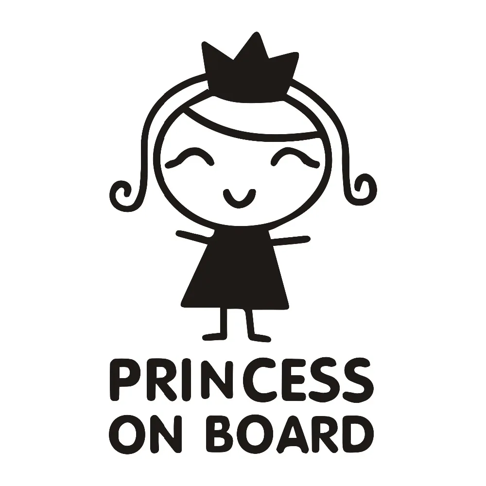 Car Accessories On Amazon - Autocollants de voiture princesse de personnalité