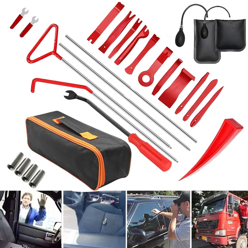 Car Emergency Tool Kit - Kit de réparation de porte épaissie