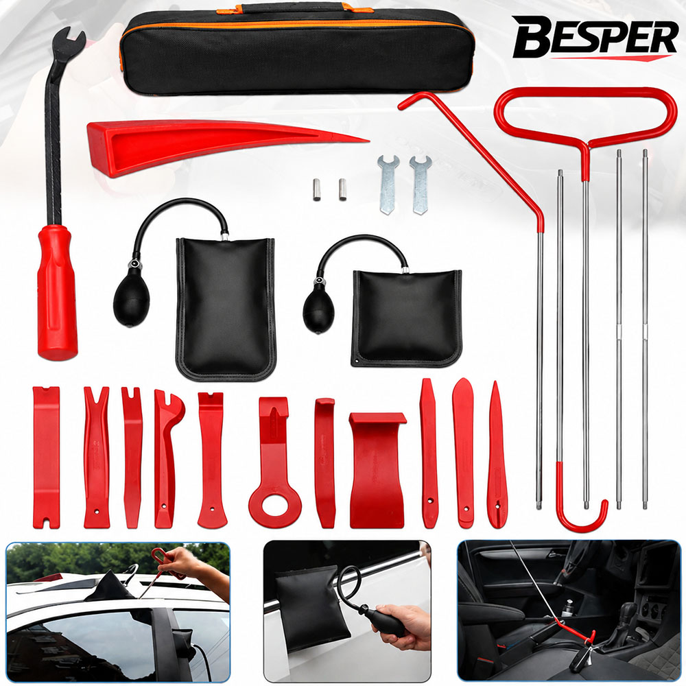 Car Emergency Tool Kit - Kit d'outils de serrurier pour voiture