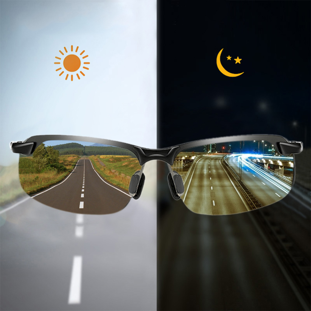 Car Accessories For Night Driving - Lunettes de soleil photochromiques pour hommes,