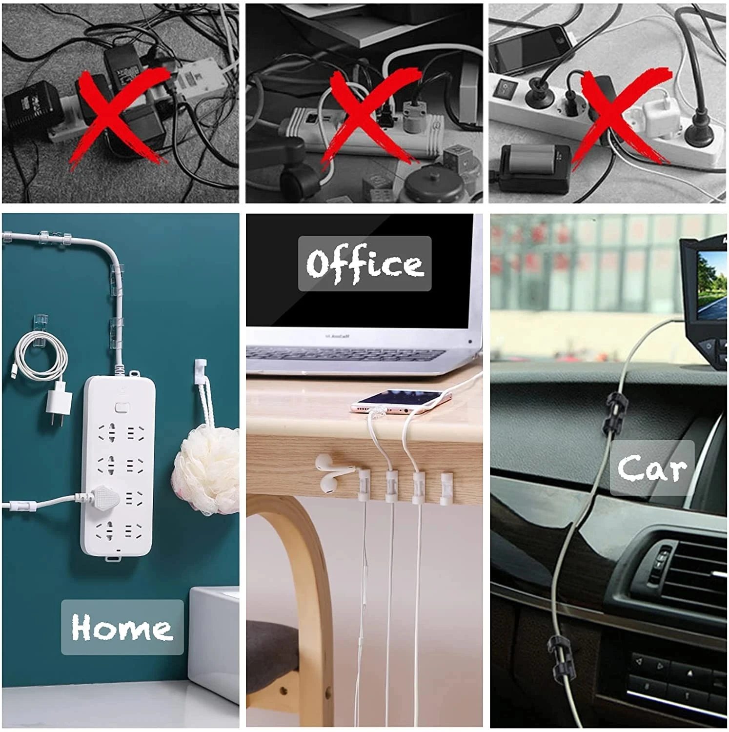 Organisateur de câbles, suppor - Car Cable Organizer avis et prix