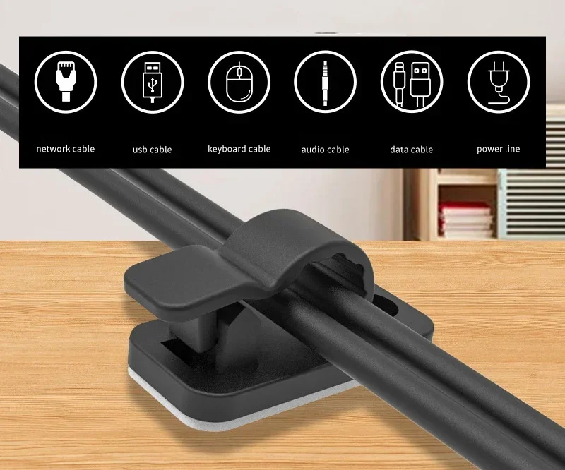 10/50 pièces Clips de câble au - Car Cable Organizer avis et prix