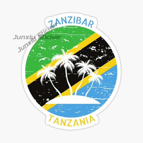 Autocollant de voiture drapeau - Car Accessories Zanzibar avis et prix