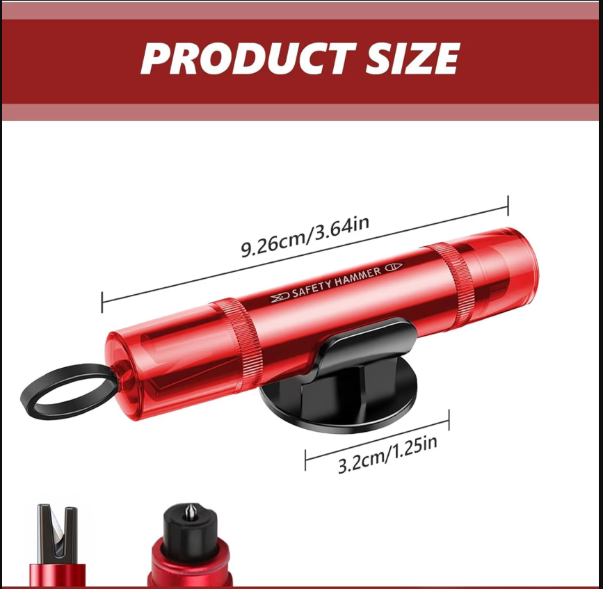 Marteau de sécurité automobile - Car Emergency Tool Kit avis et prix