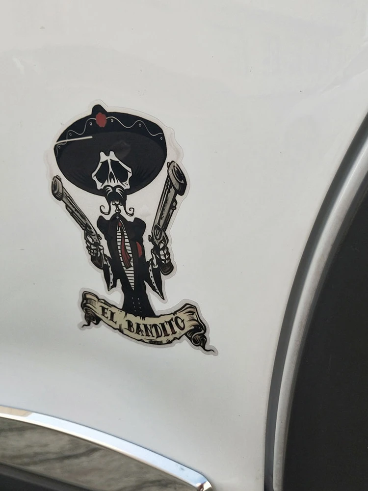 Autocollant tête de mort EL BA - Car Accessories On Amazon avis et prix