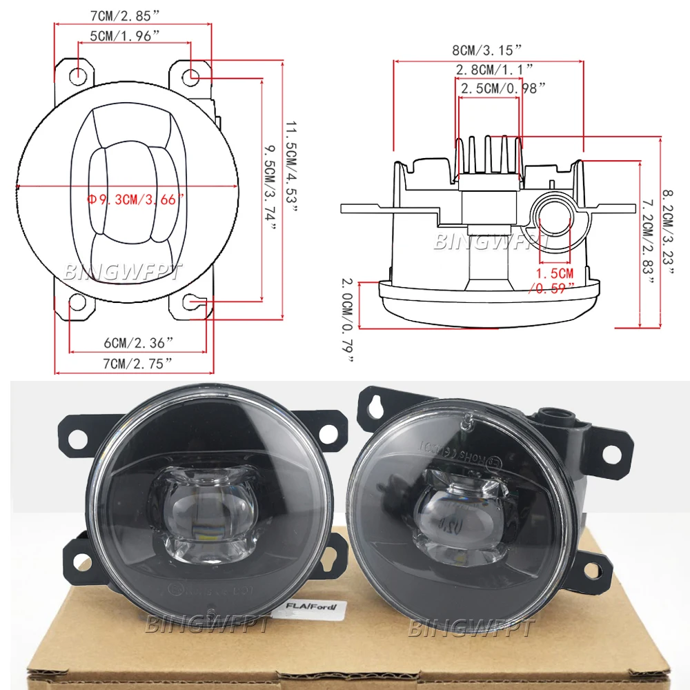 Phares antibrouillard à lentil - Car Accessories Xl avis et prix