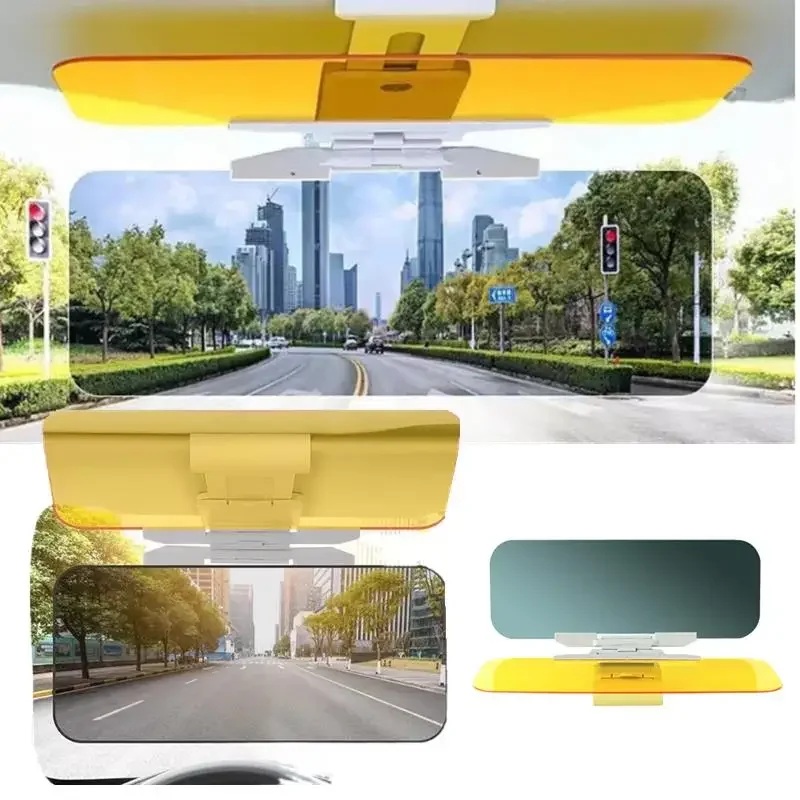 Pare-soleil de voiture à clips - Car Accessories For Night Driving avis et prix
