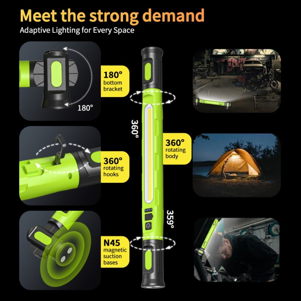Lampe de travail LED COB recha - Car Accessories Hanging avis et prix