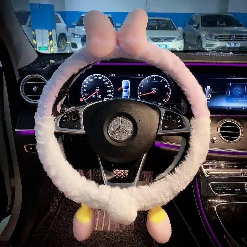 Housse de volant en peluche Di - Car Accessories For Winter avis et prix